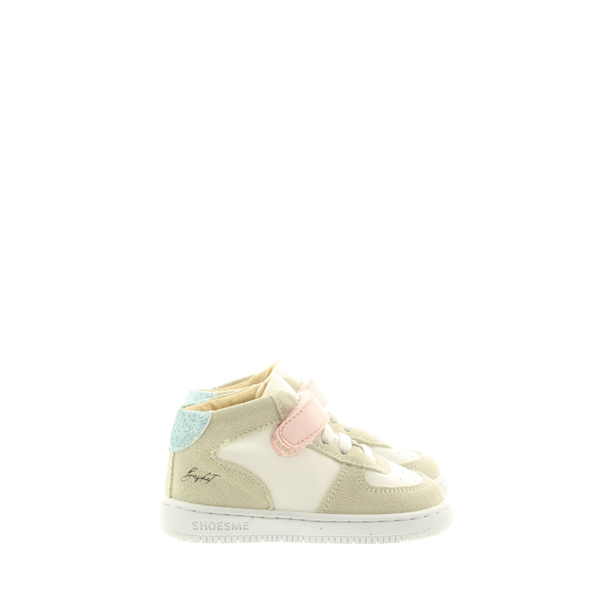 ShoesMe BN23S001-A Beige White Pink