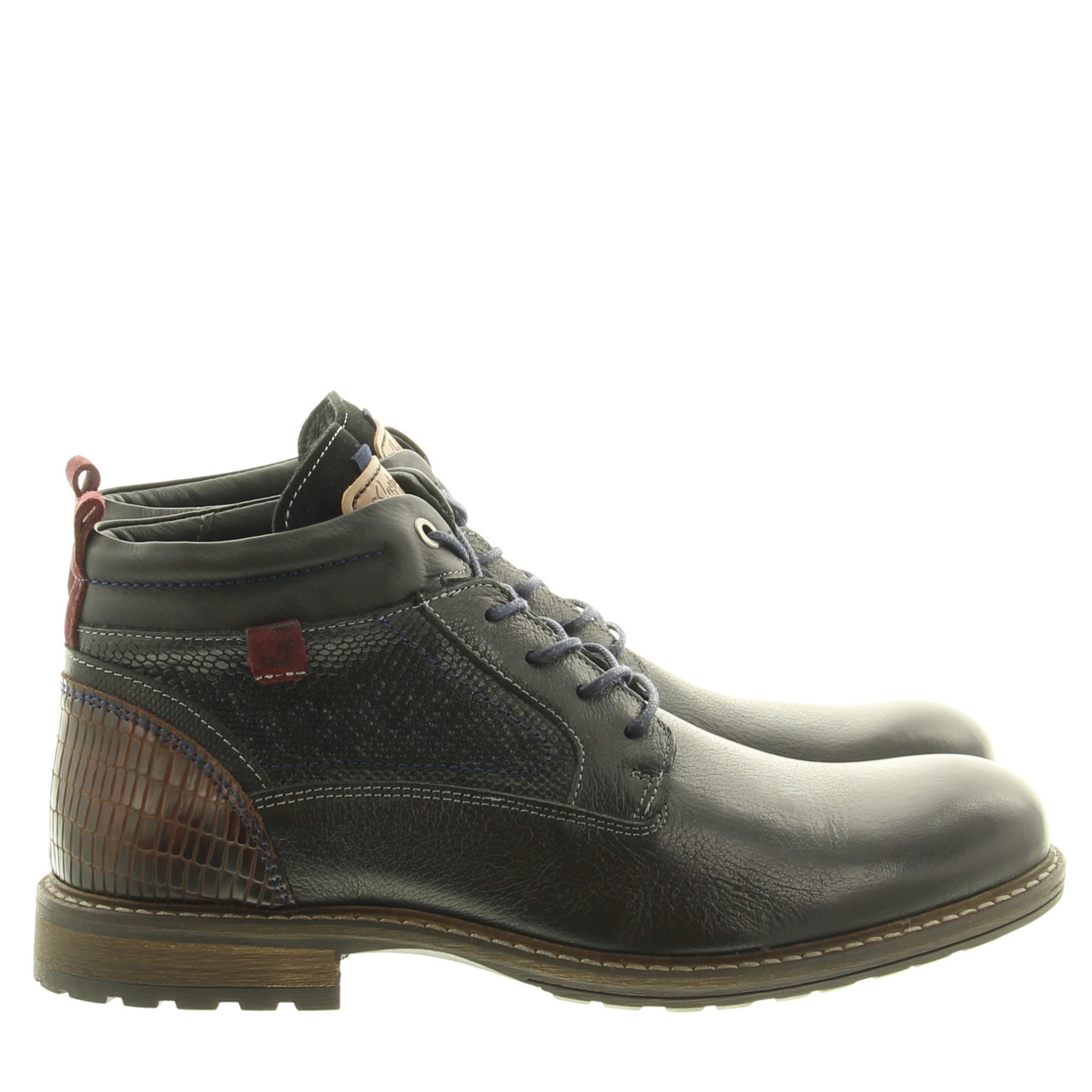 Australian Footwear 15.1212.06 Conley A93 Black-Burgundy