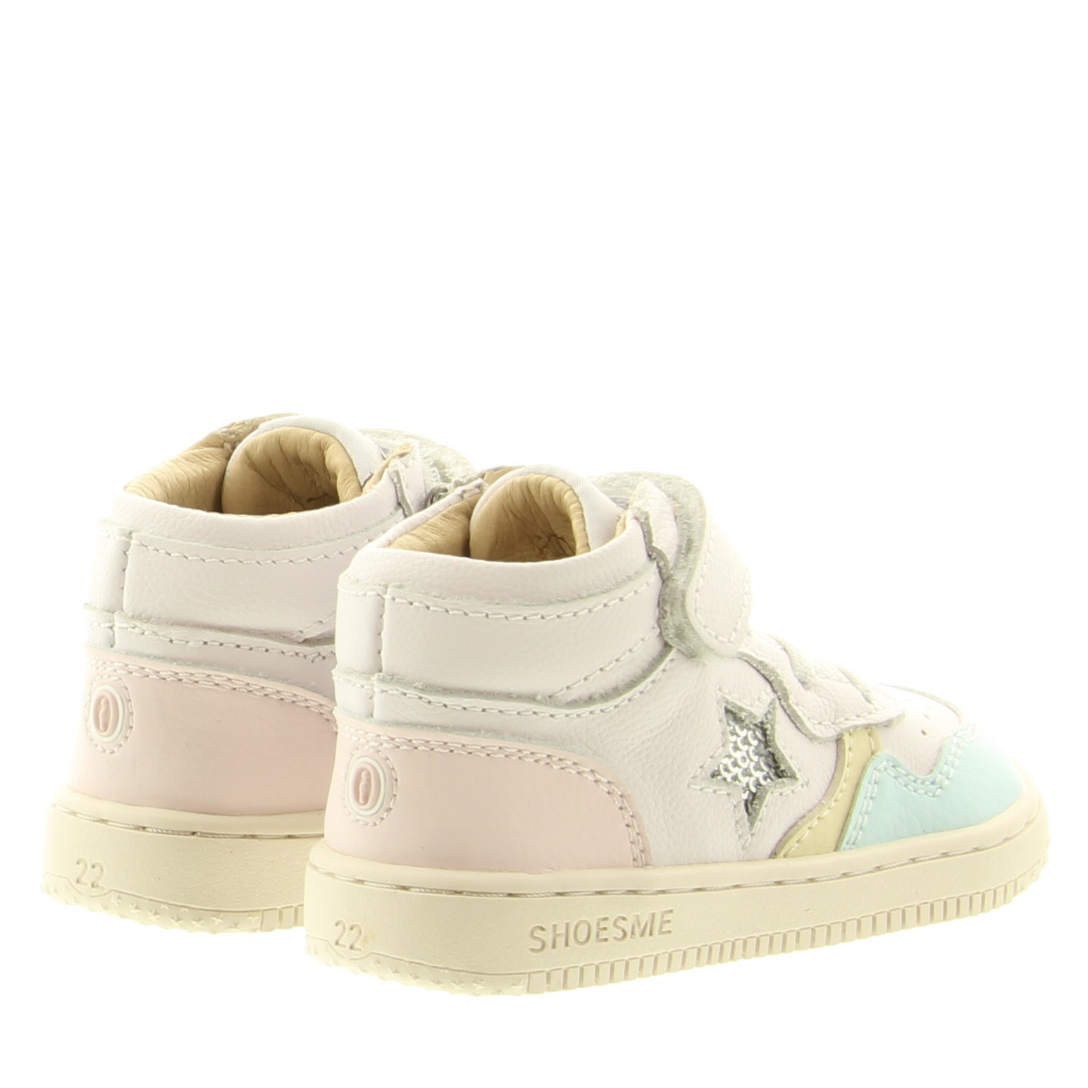 ShoesMe BN24S009-A White Blue Pink