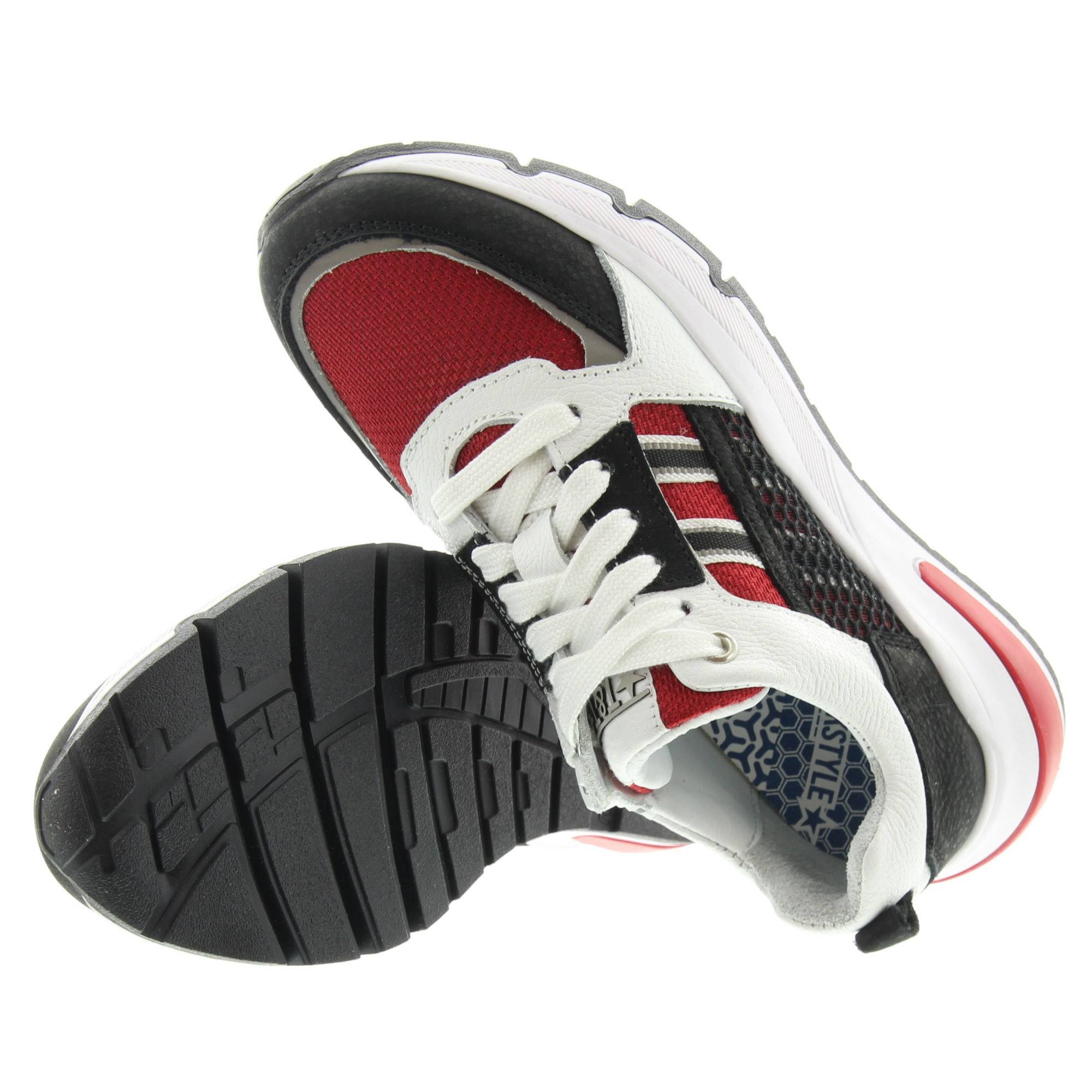 Twins Trackstyle 325345 W6 541 Red Black White