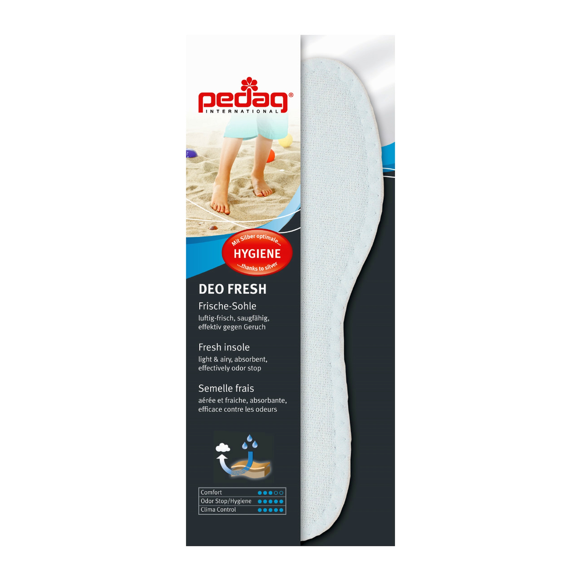 Pedag 1061 Deo Fresh Kids Inlegzool plat