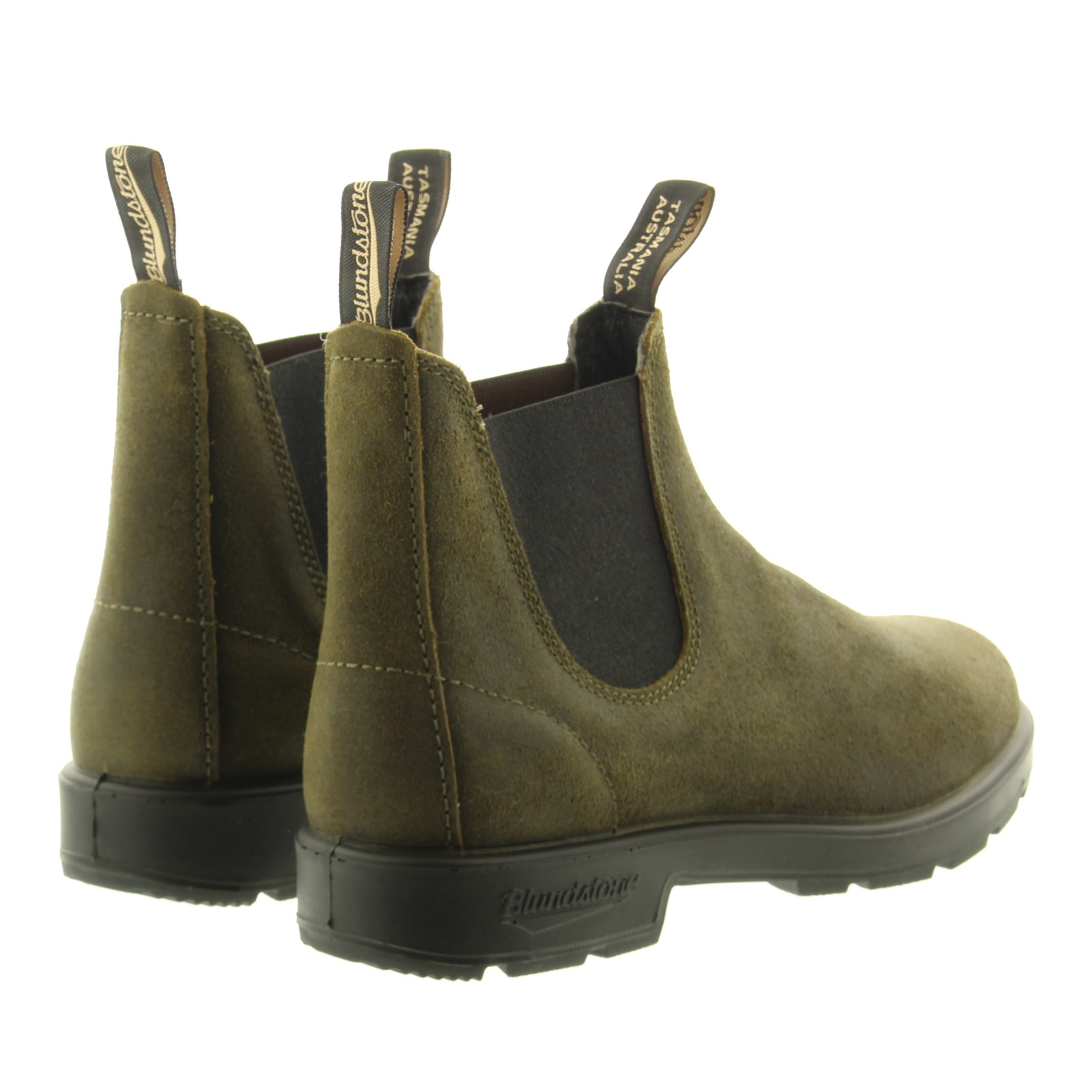 Blundstone 1615 Waxed Suede Olive