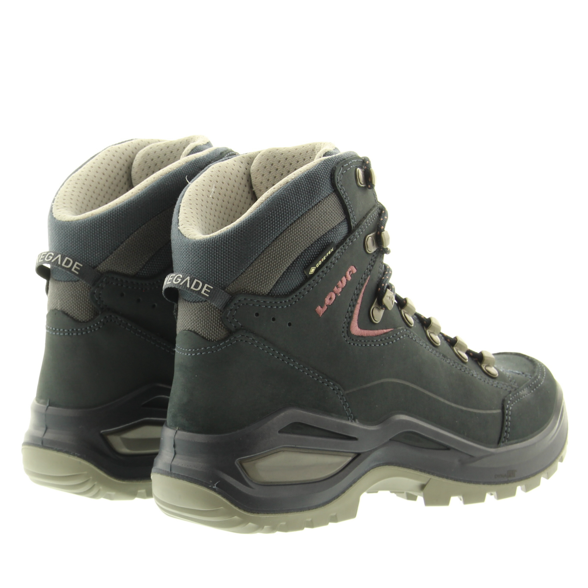 Lowa Renegade Evo GTX Mid Ws 321916 9327 Stahlblau Altrosa