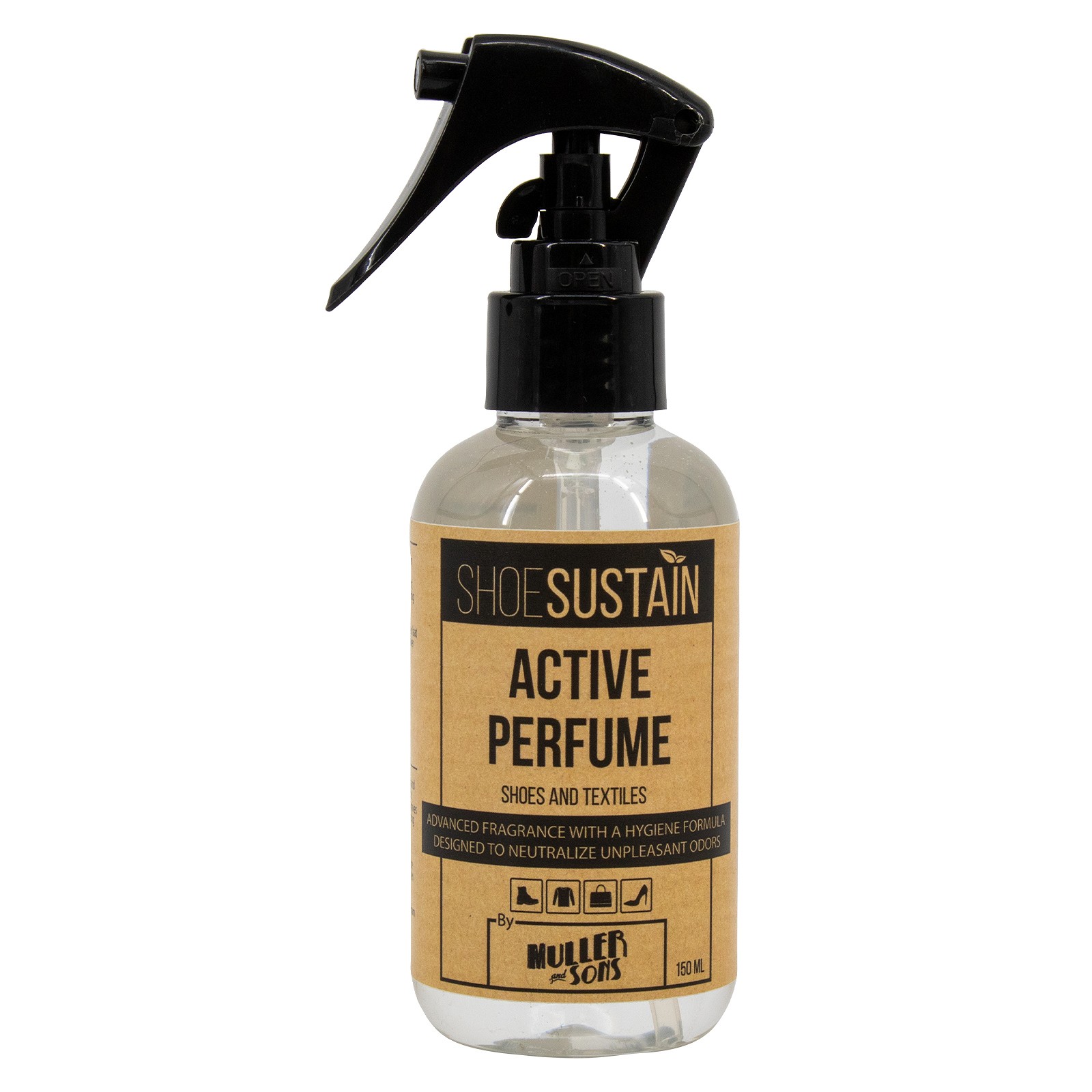 Shoesustain Active Perfume 14150429 150 ml Shoes & Textiles