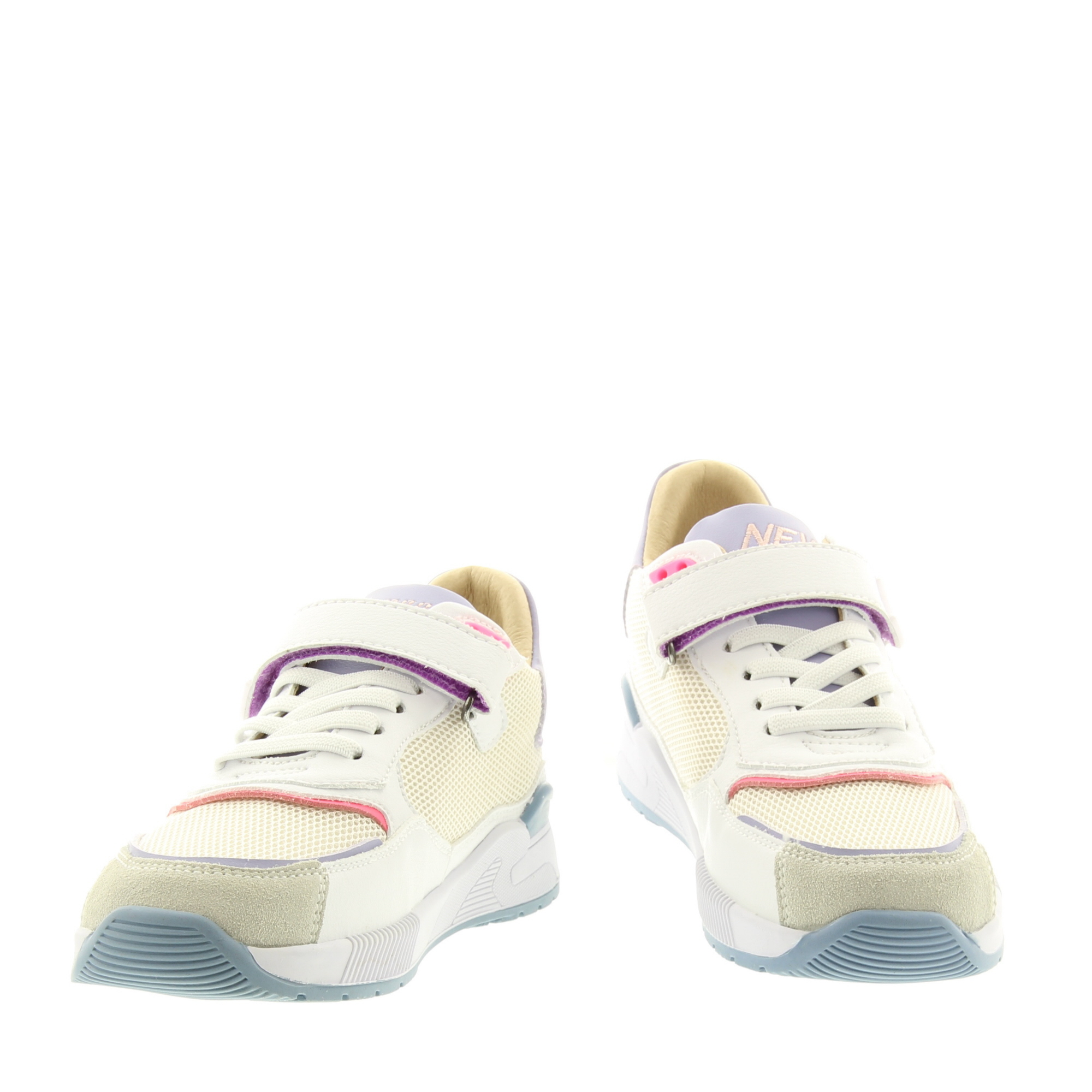 ShoesMe ST22S018-E White Lilac Fuchsia