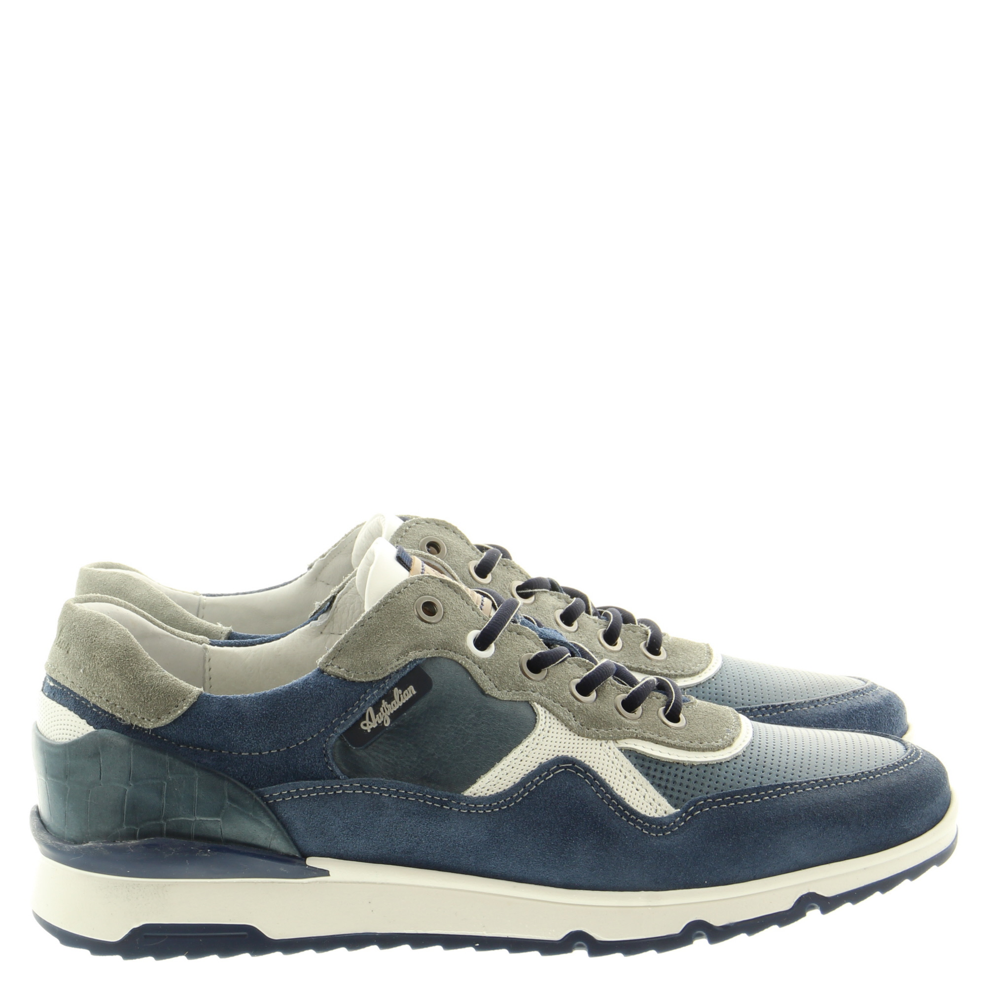 Australian Footwear Mazoni 15.1519.01 SI7 Blue grey white