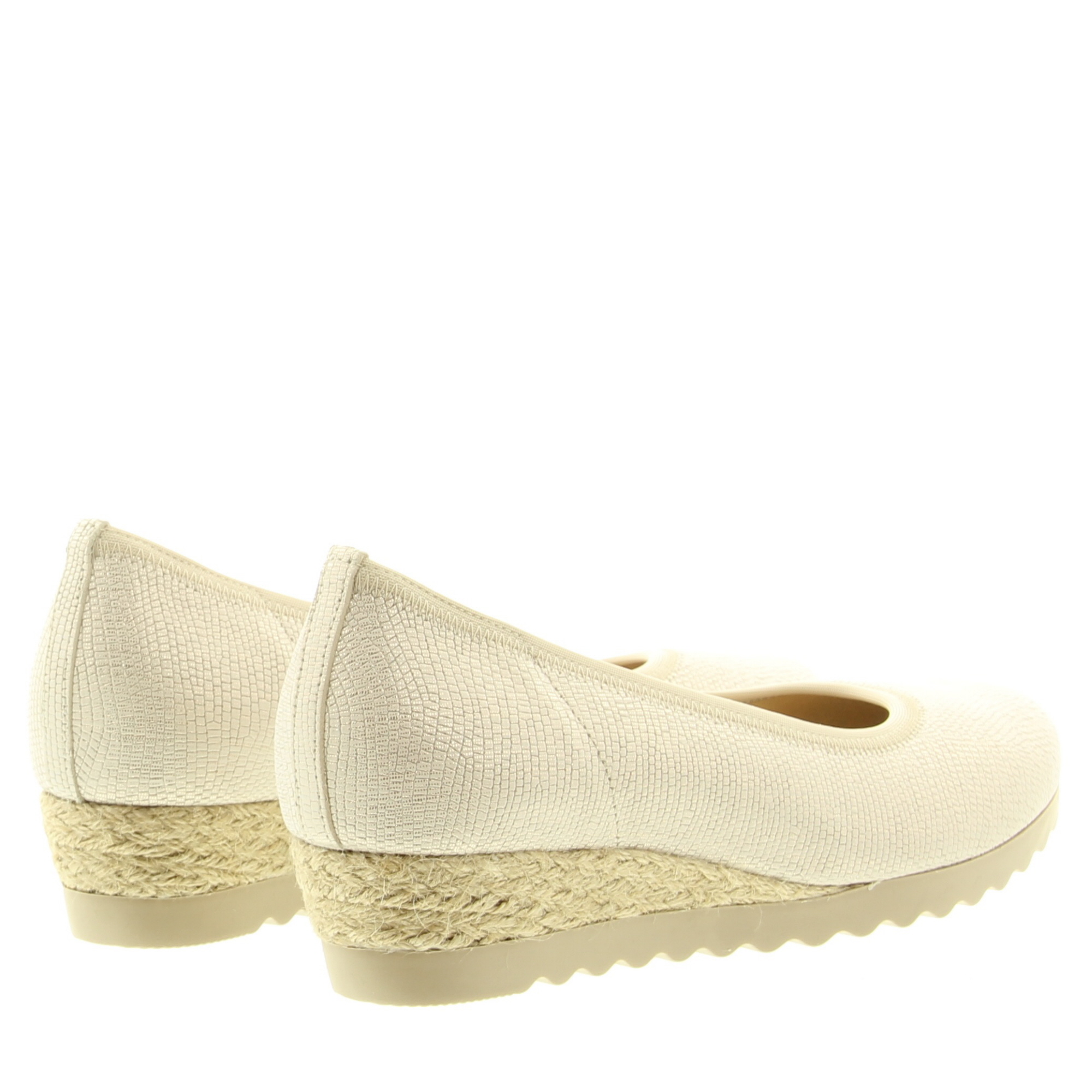 Gabor 42.641.80 Bianco/oro (Jute/m)