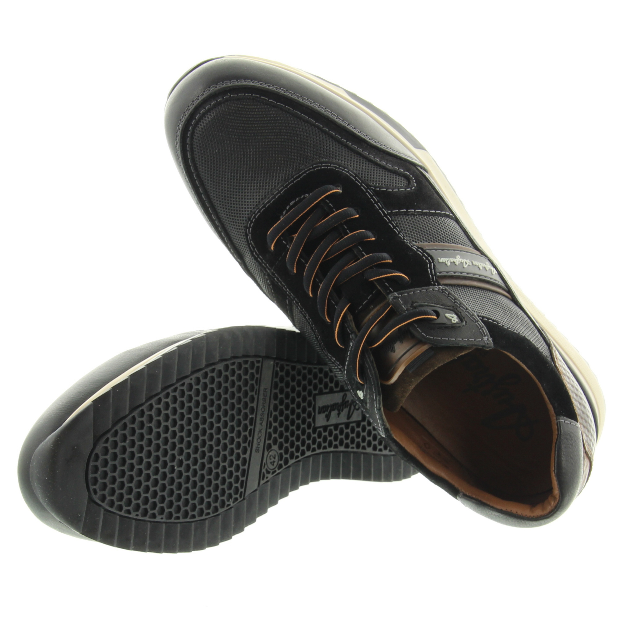 Australian Footwear 15.1600.04 Filmon A08 Black-Cognac