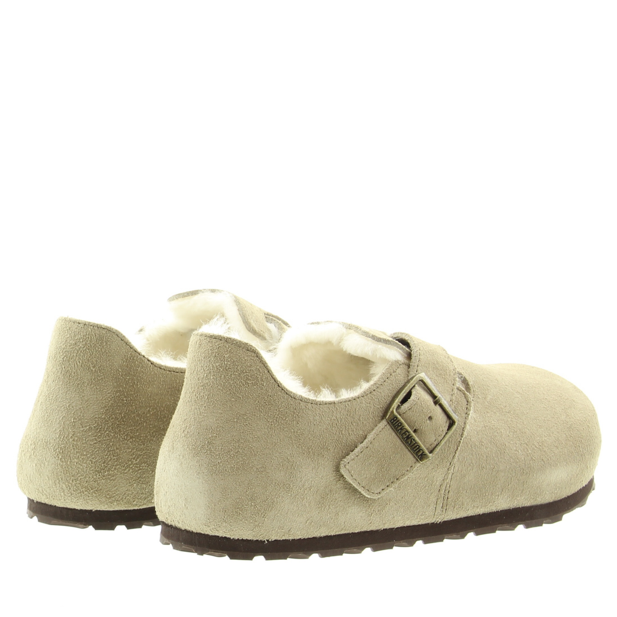 Birkenstock 1028470 London Shearling Fur Taupe