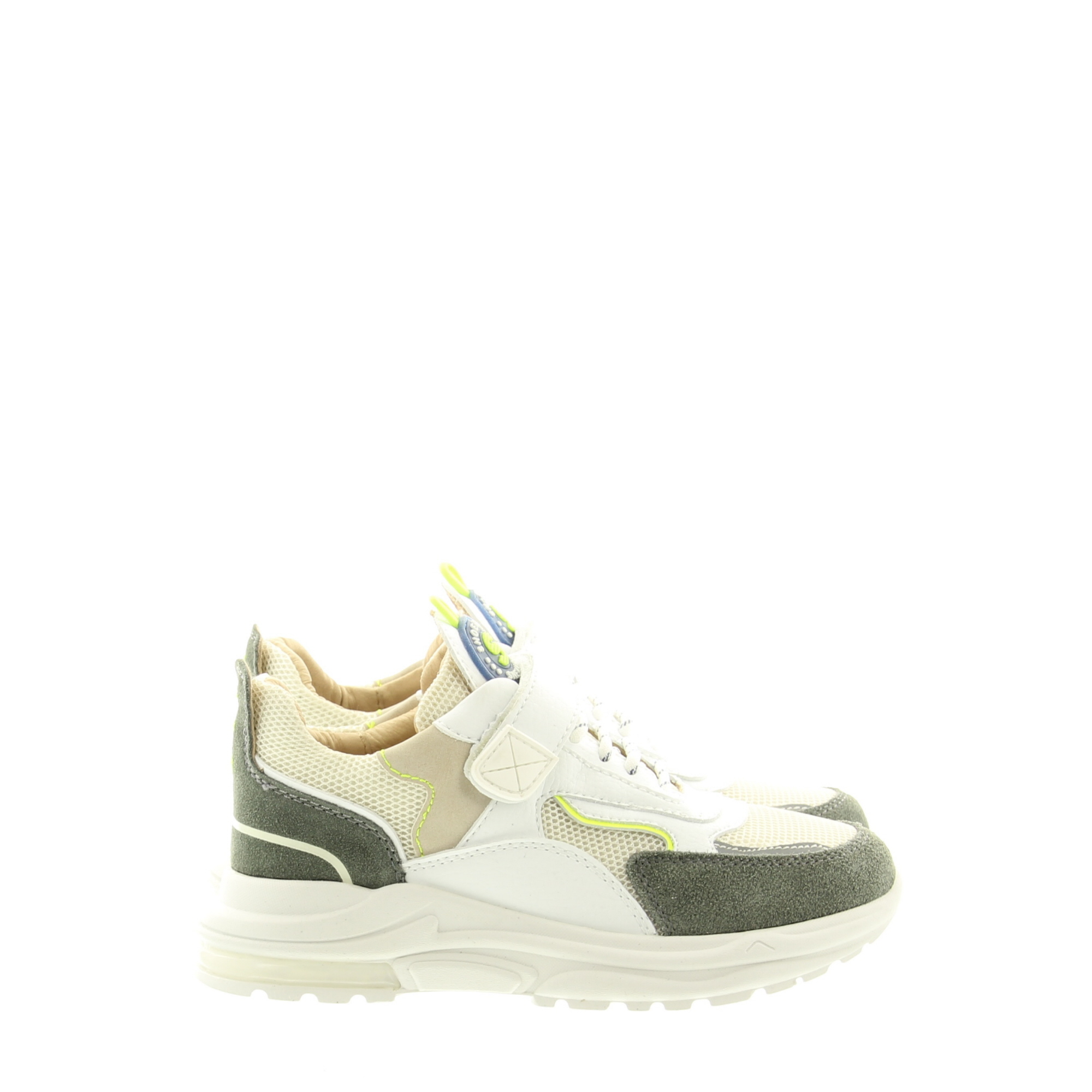 ShoesMe NR23S100-F White Grey Green