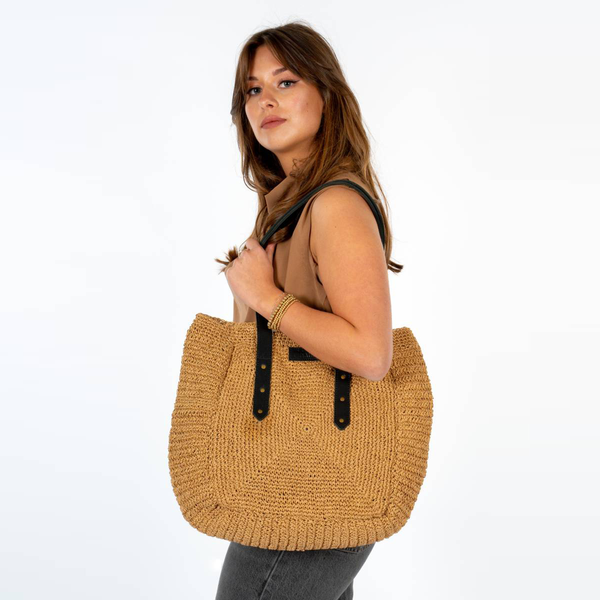 Chabo Raffia Shopper Corsica Multi