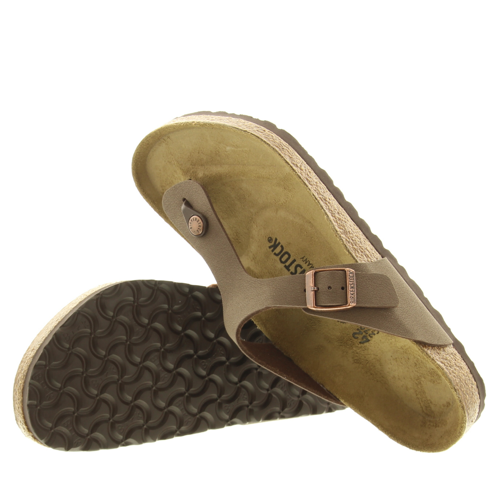 Birkenstock 43751 Gizeh BF Mocha nubuck