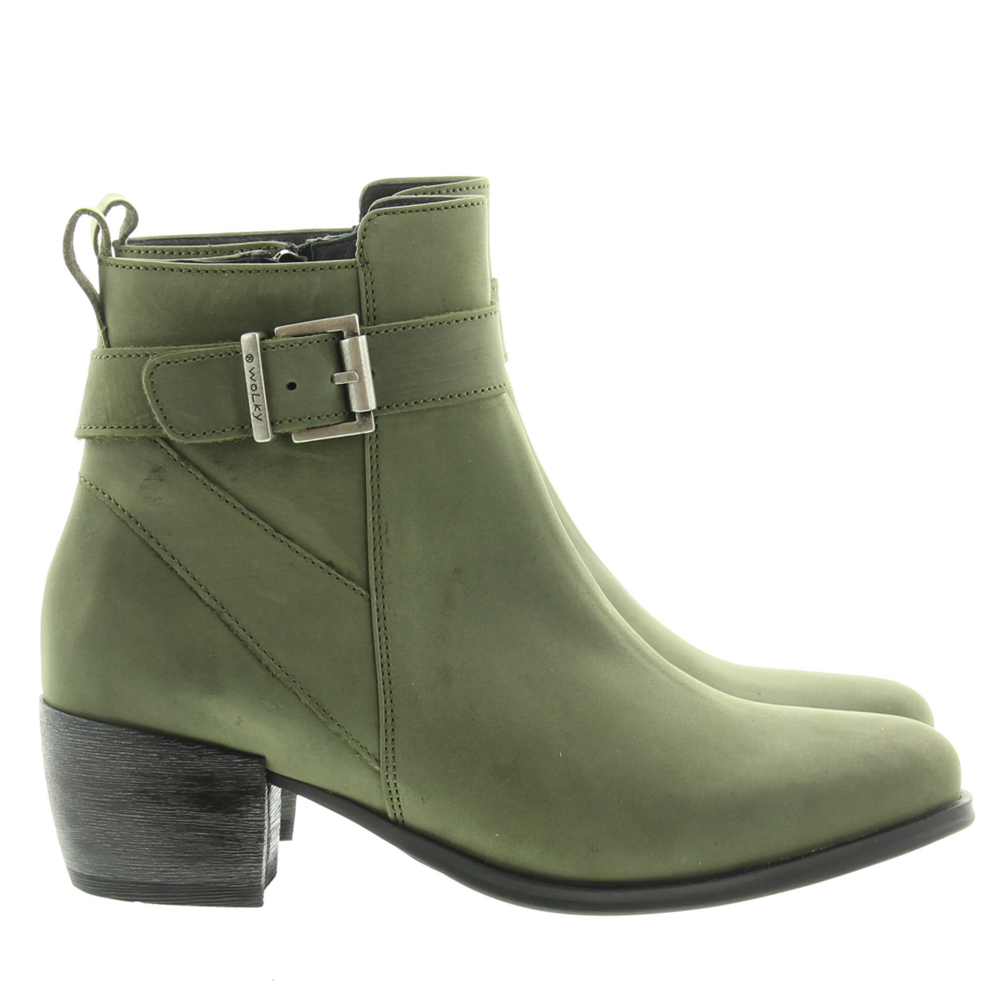 Wolky 0288412 Zavalla HV Gobi nubuck 730 Forest