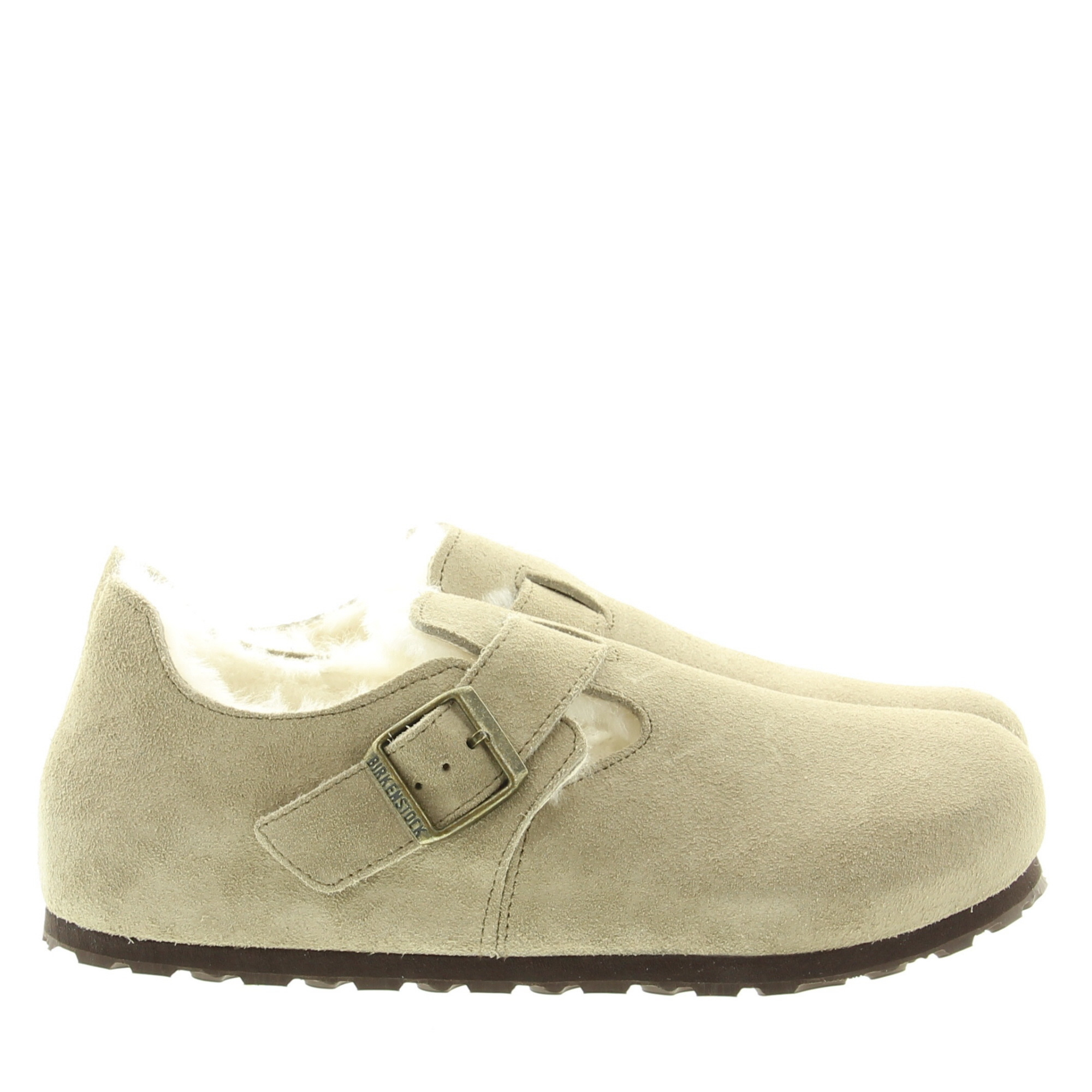 Birkenstock 1028470 London Shearling Fur Taupe