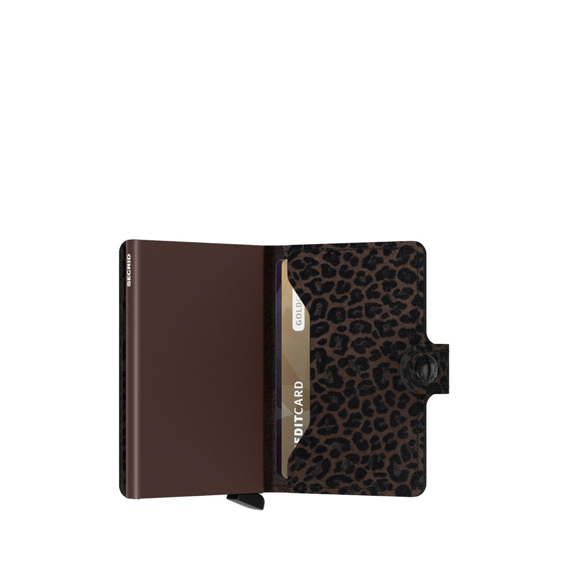 Secrid MLe Miniwallet Leopard Brown