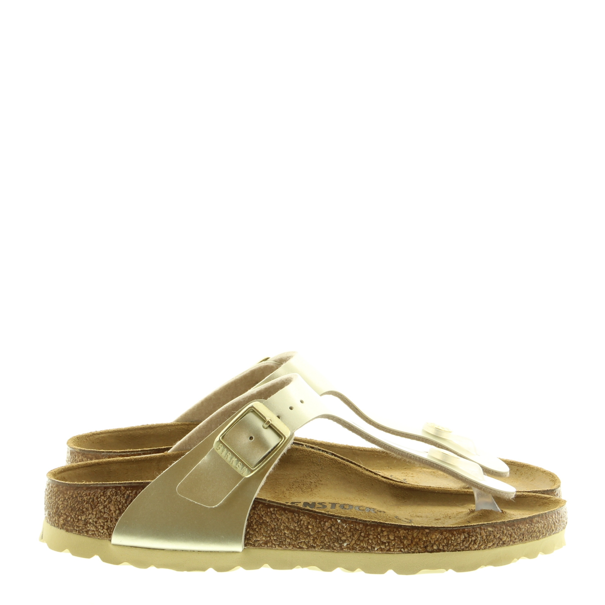 Birkenstock 1015593 Gizeh Electric Metallic Gold