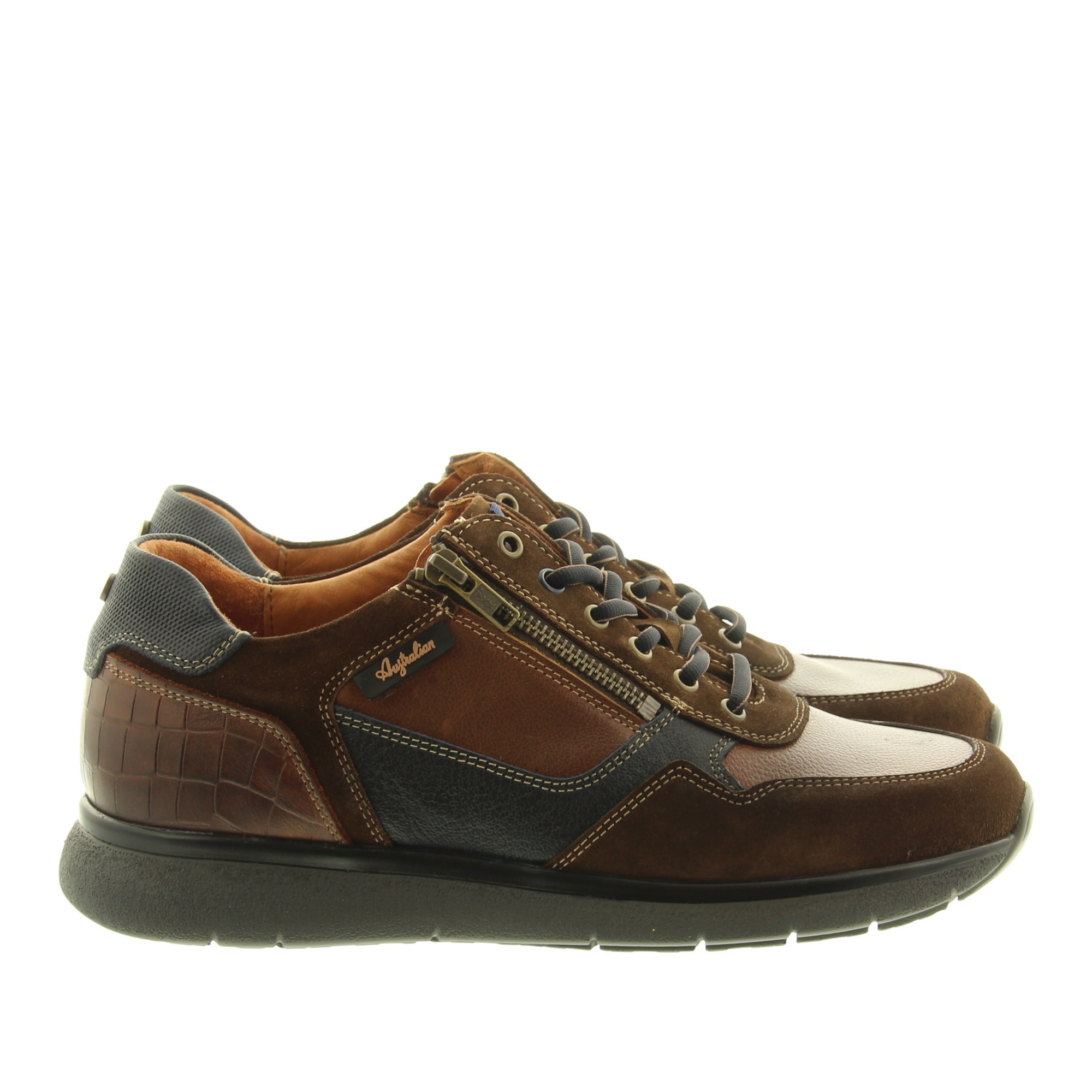 Australian Footwear 15.1642.01 Dakota T5X Cognac-Blue-Brown