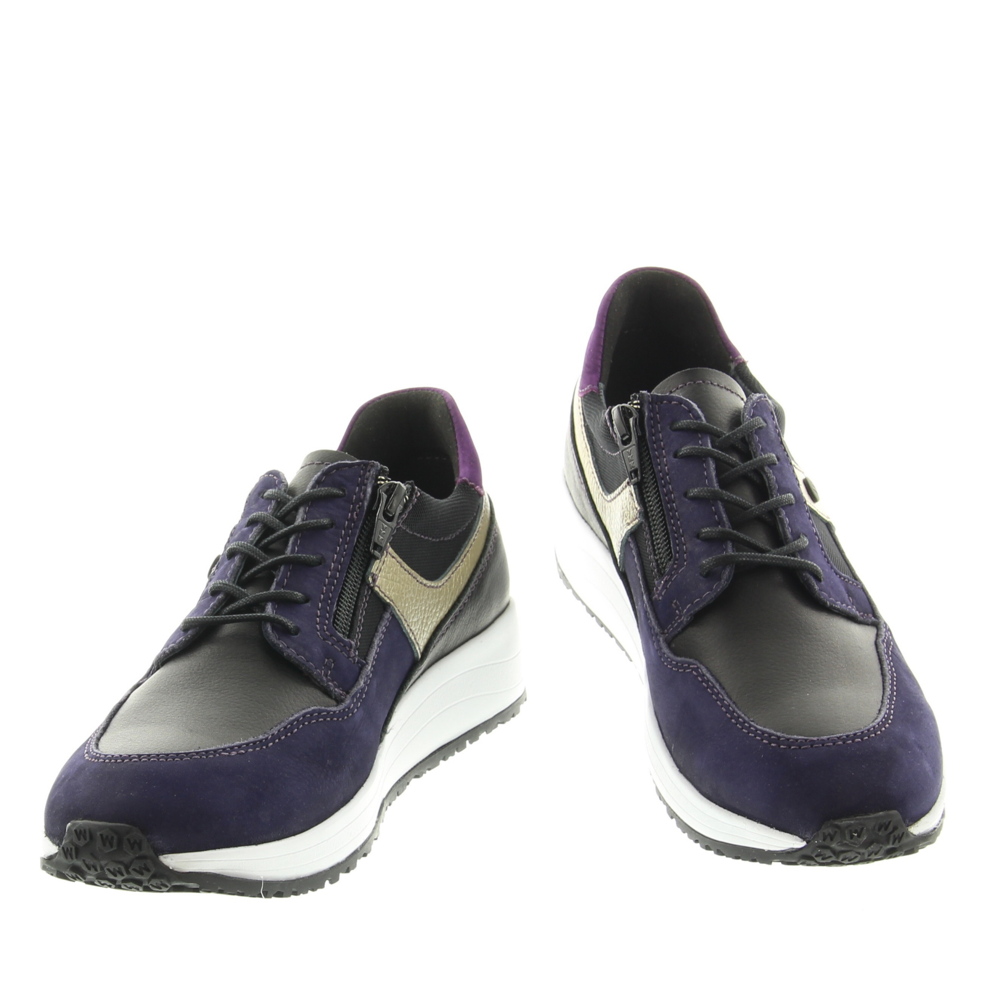 Wolky 0227992 Hammer leather combi 601 Purple combi