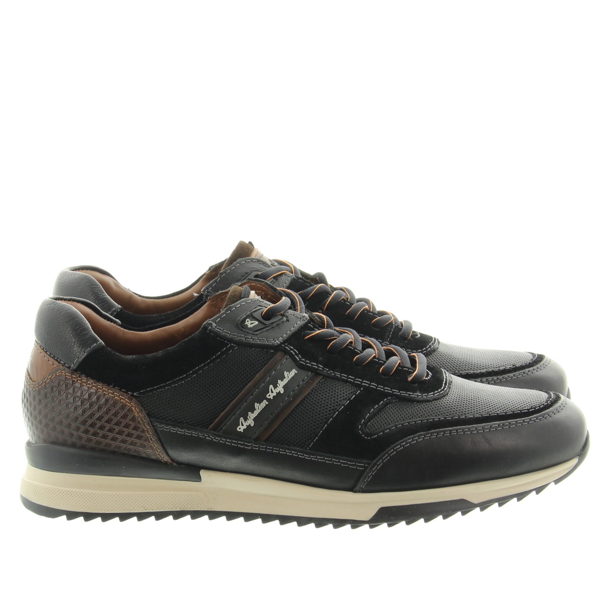 Australian Footwear 15.1600.04 Filmon A08 Black-Cognac