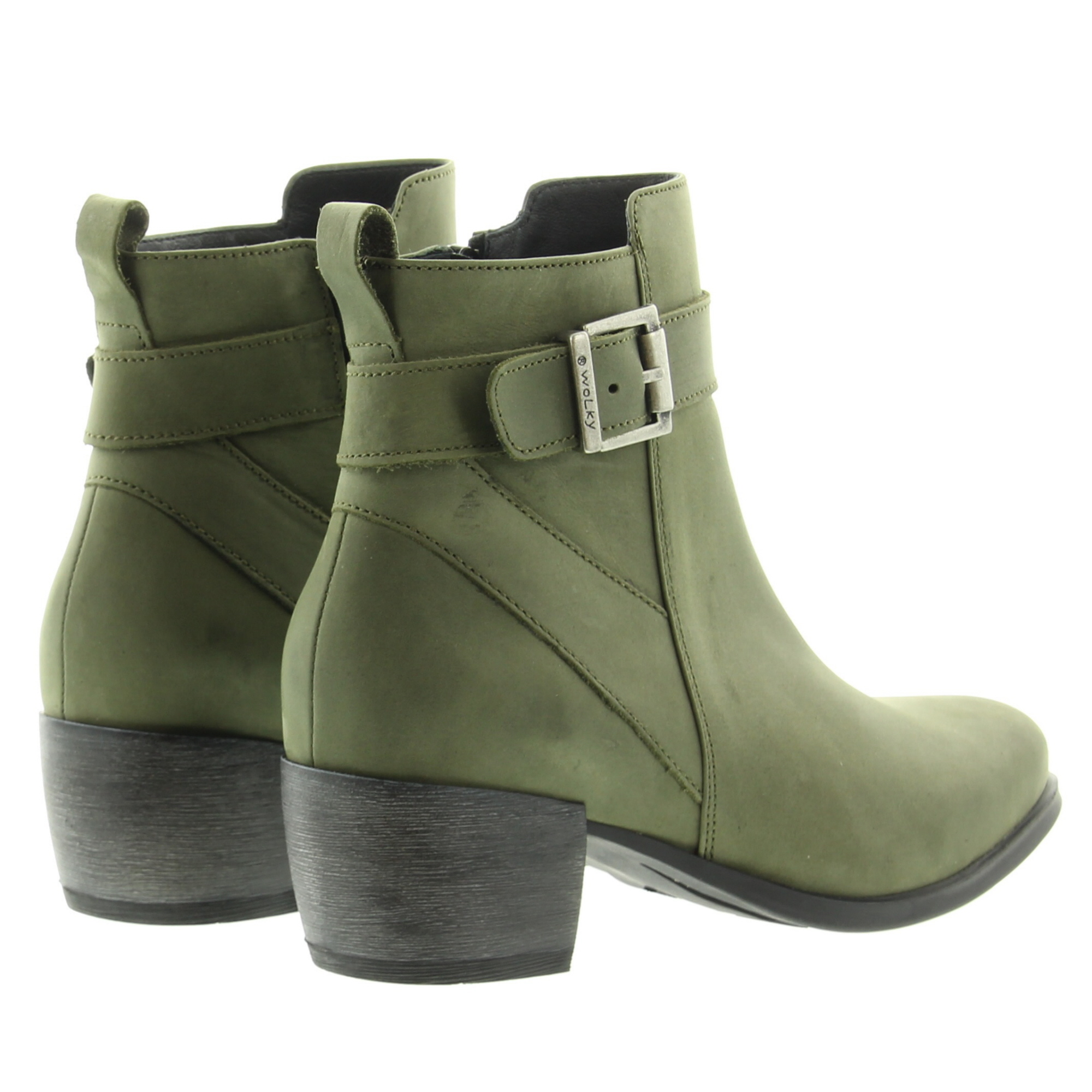 Wolky 0288412 Zavalla HV Gobi nubuck 730 Forest