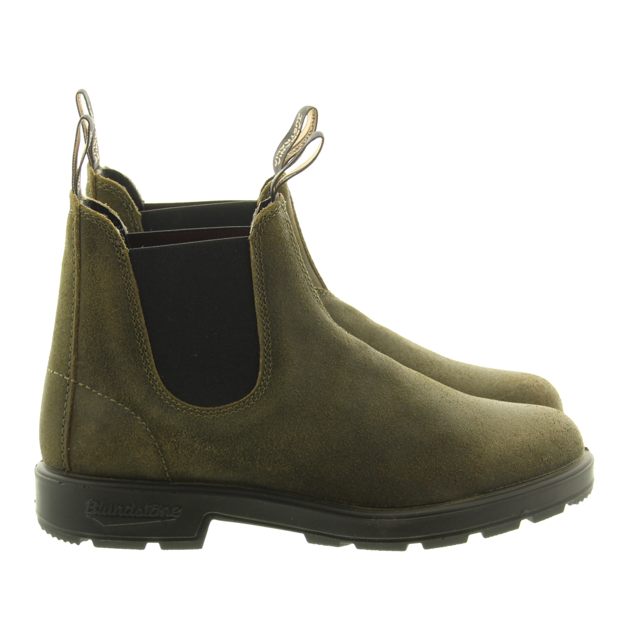 Blundstone 1615 Waxed Suede Olive