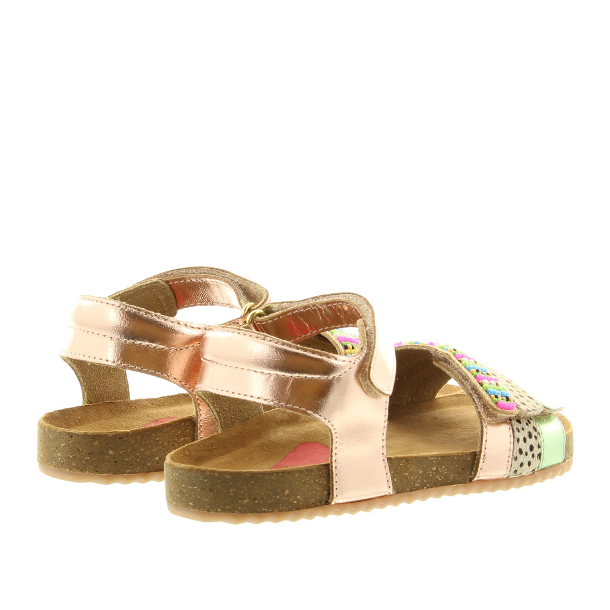 ShoesMe IC23S004-A Pink Multi straps