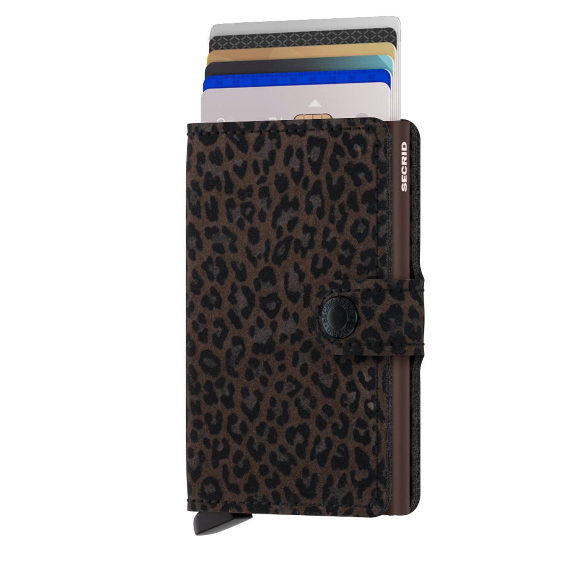 Secrid MLe Miniwallet Leopard Brown