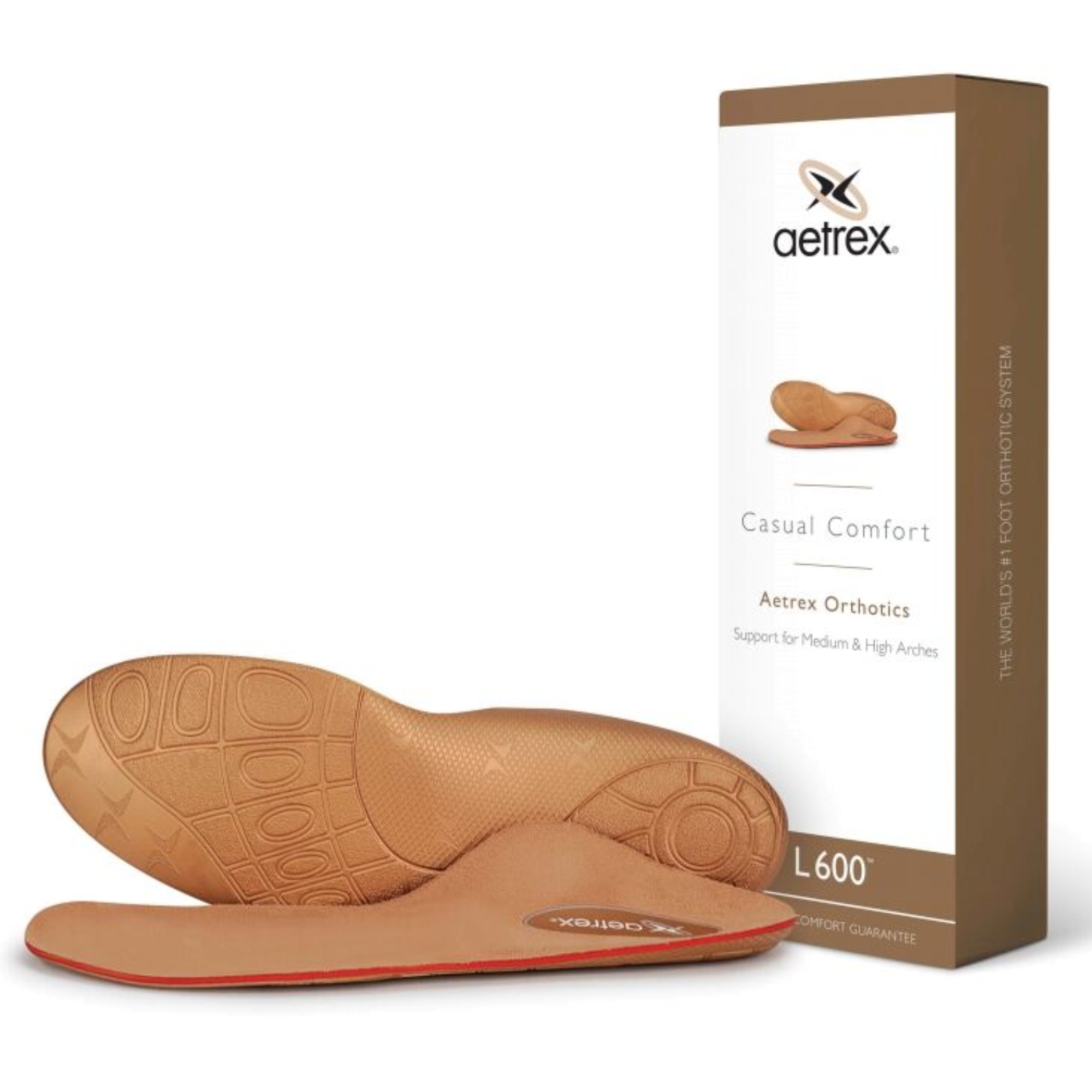 Aetrex L600 M Orthotics Cupped Neutral Men