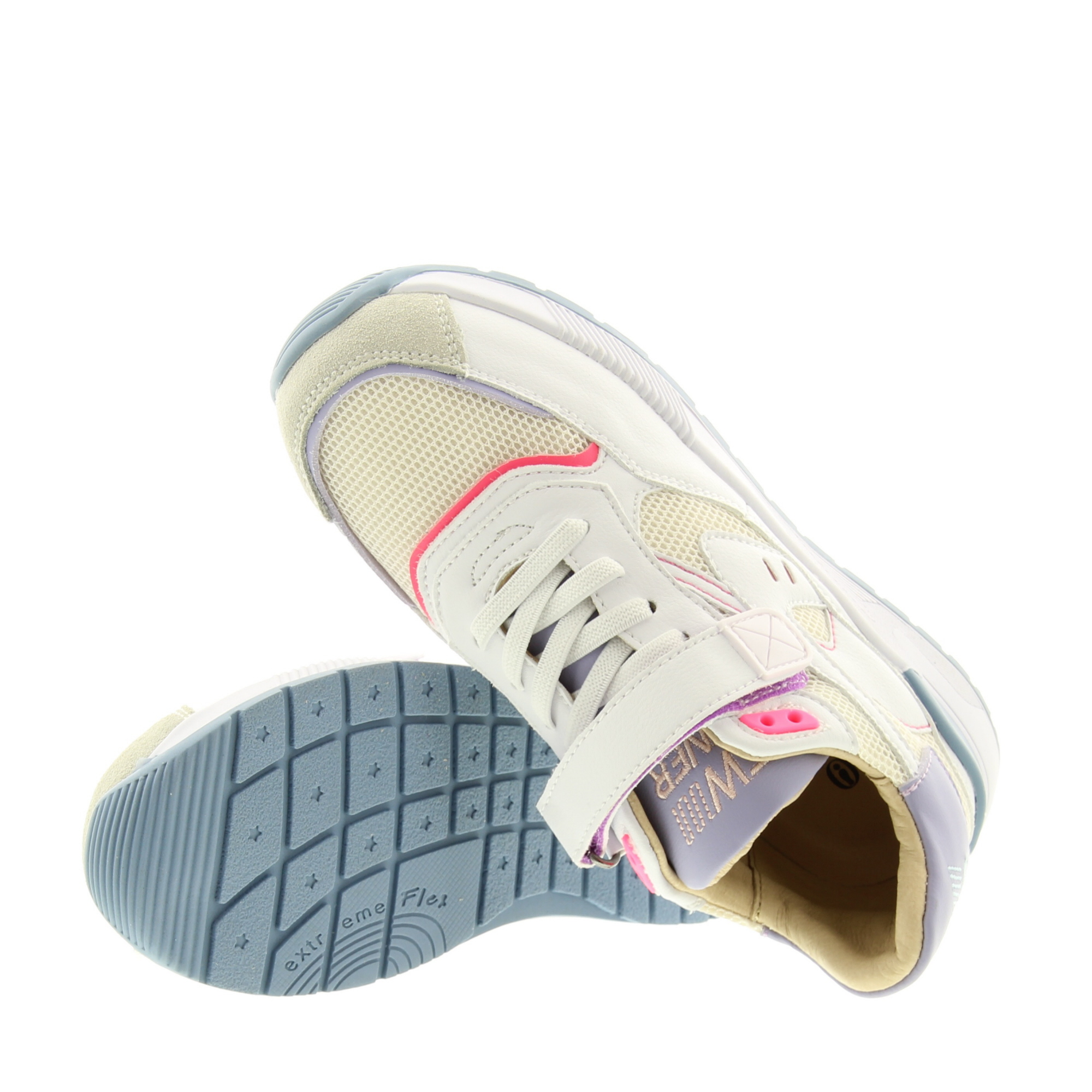 ShoesMe ST22S018-E White Lilac Fuchsia