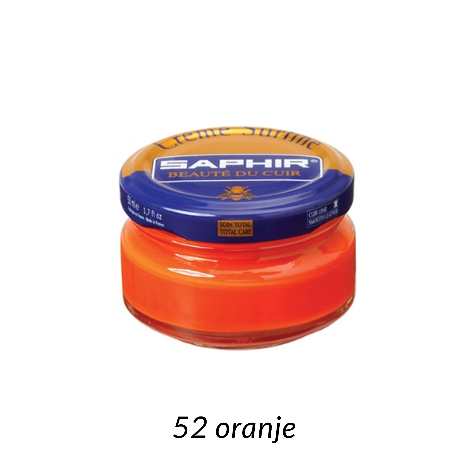 Saphir Creme Surfine Oranje