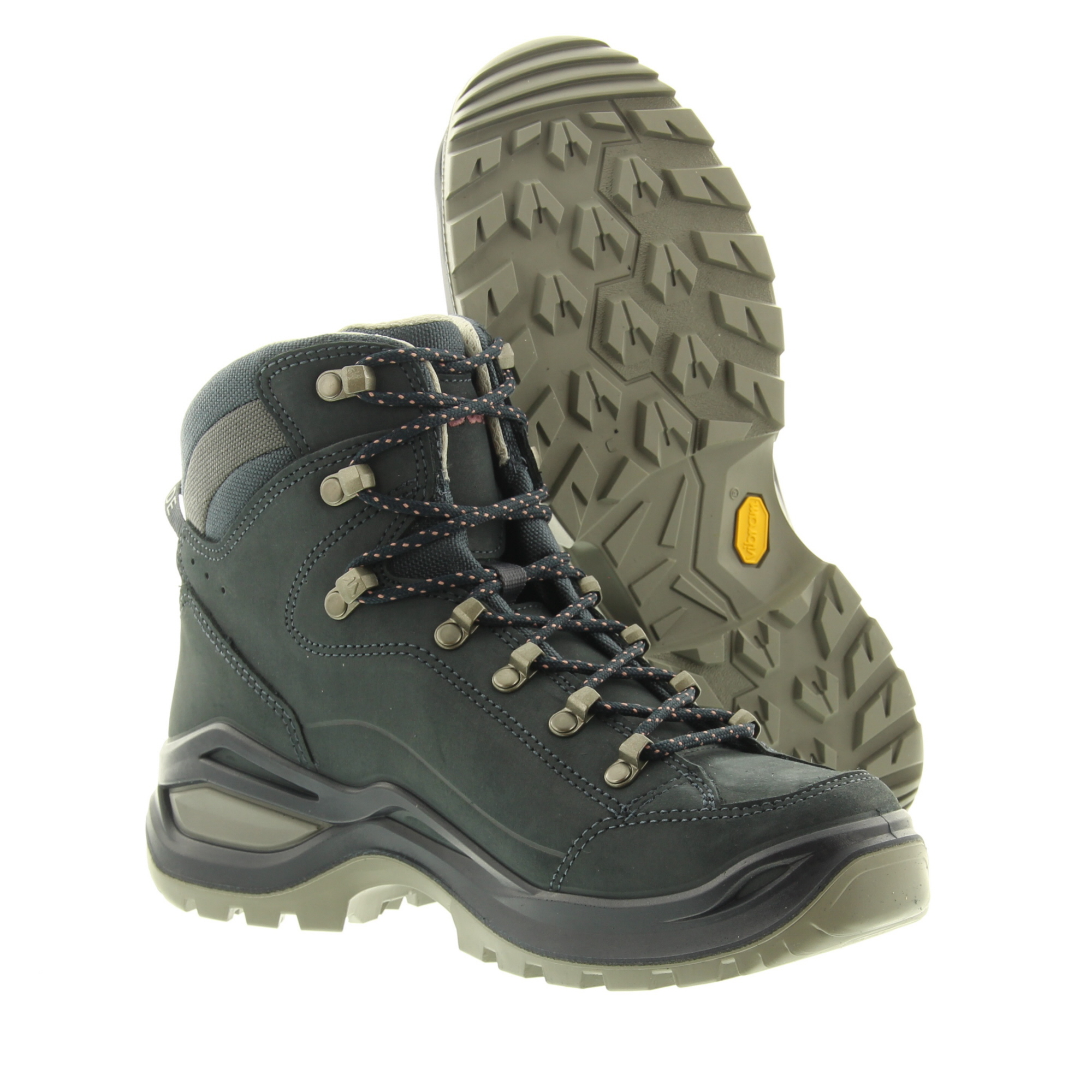 Lowa Renegade Evo GTX Mid Ws 321916 9327 Stahlblau Altrosa