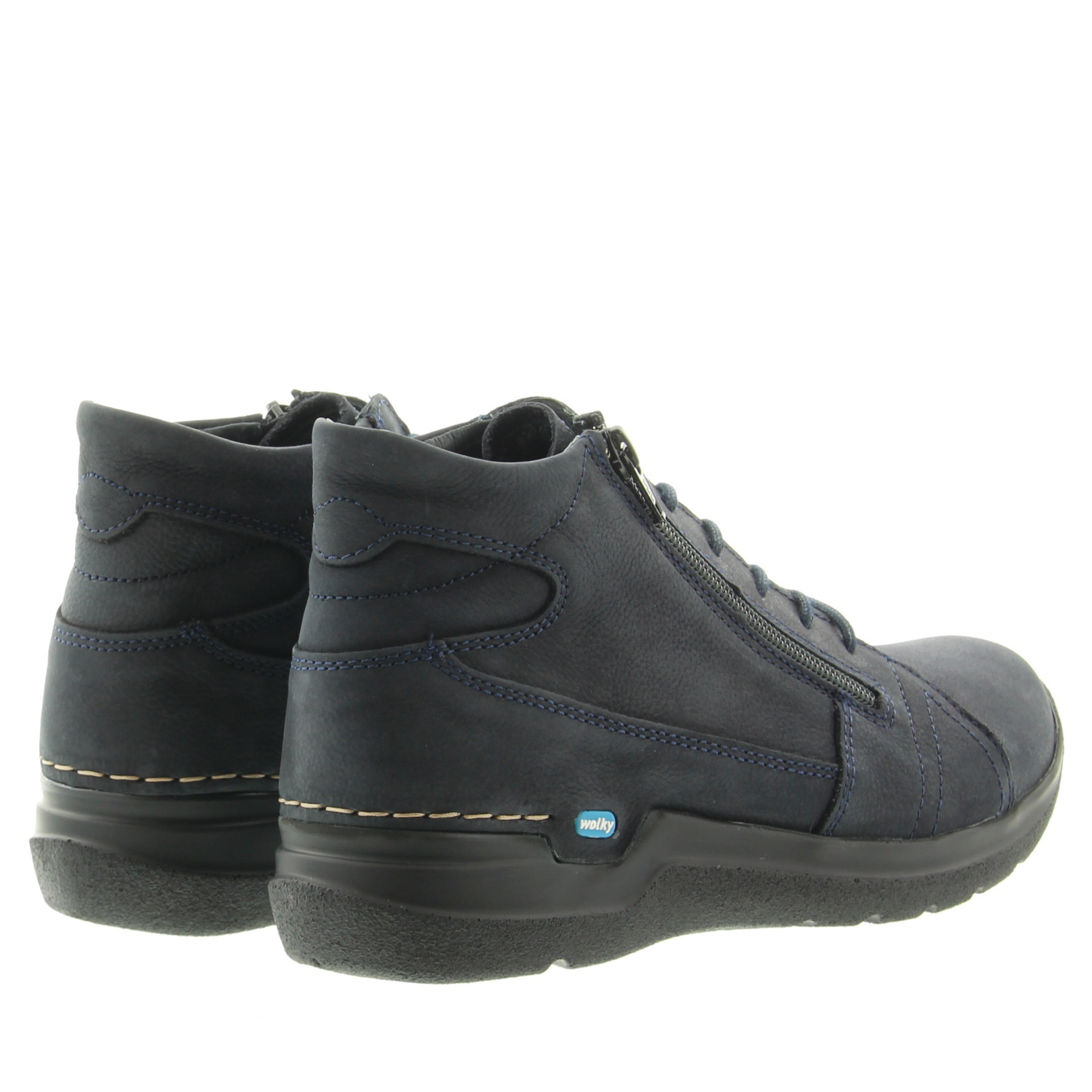 Wolky 0660611 Why Antique nubuck 800 Blue AYR