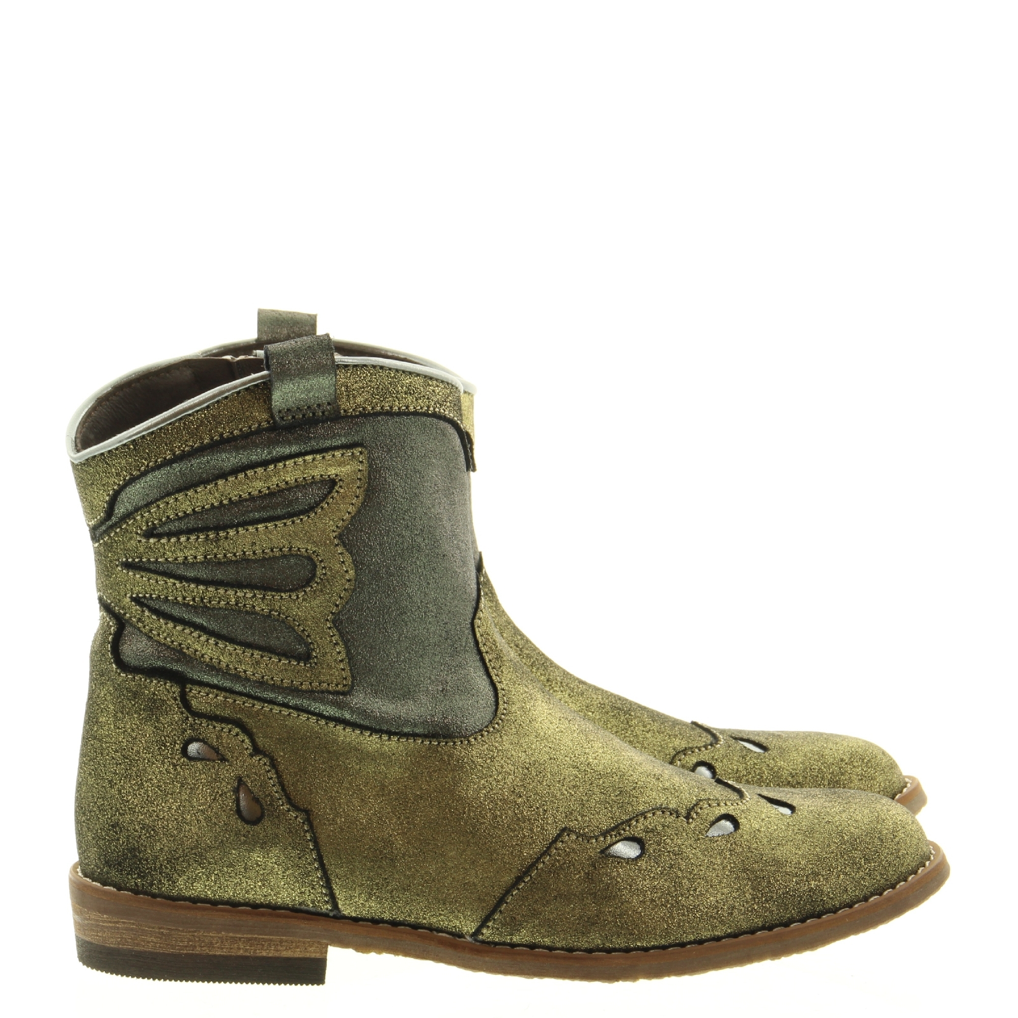 Clic 9835 Dore Metal Suede