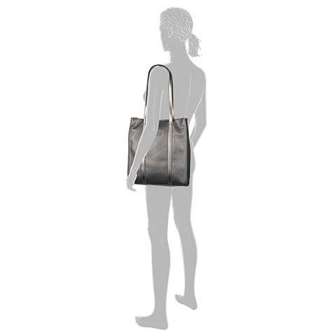 Gabor Bags 011096 Elfie Zip tone bag Grey Metalic