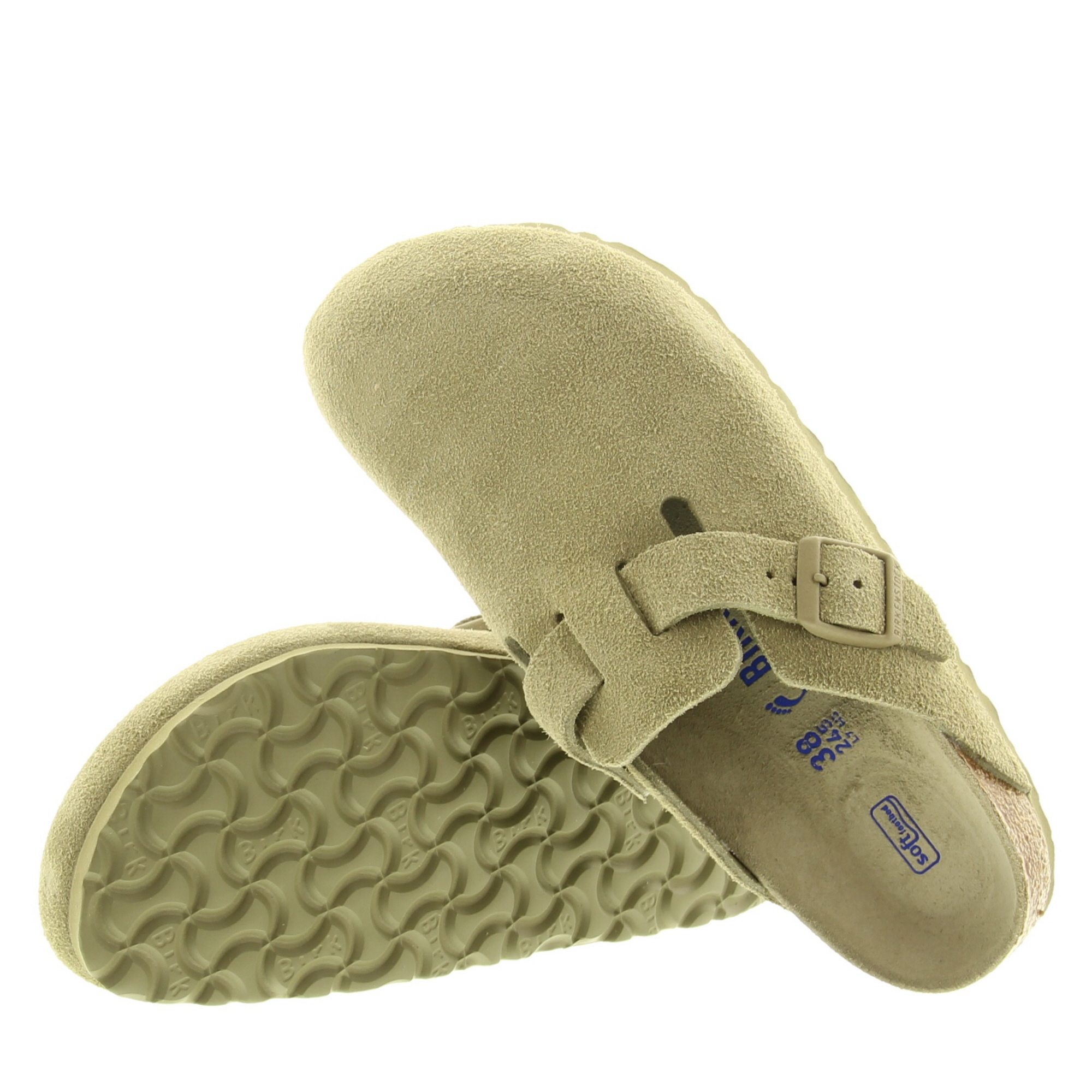 Birkenstock 1019108 Boston Faded Khaki