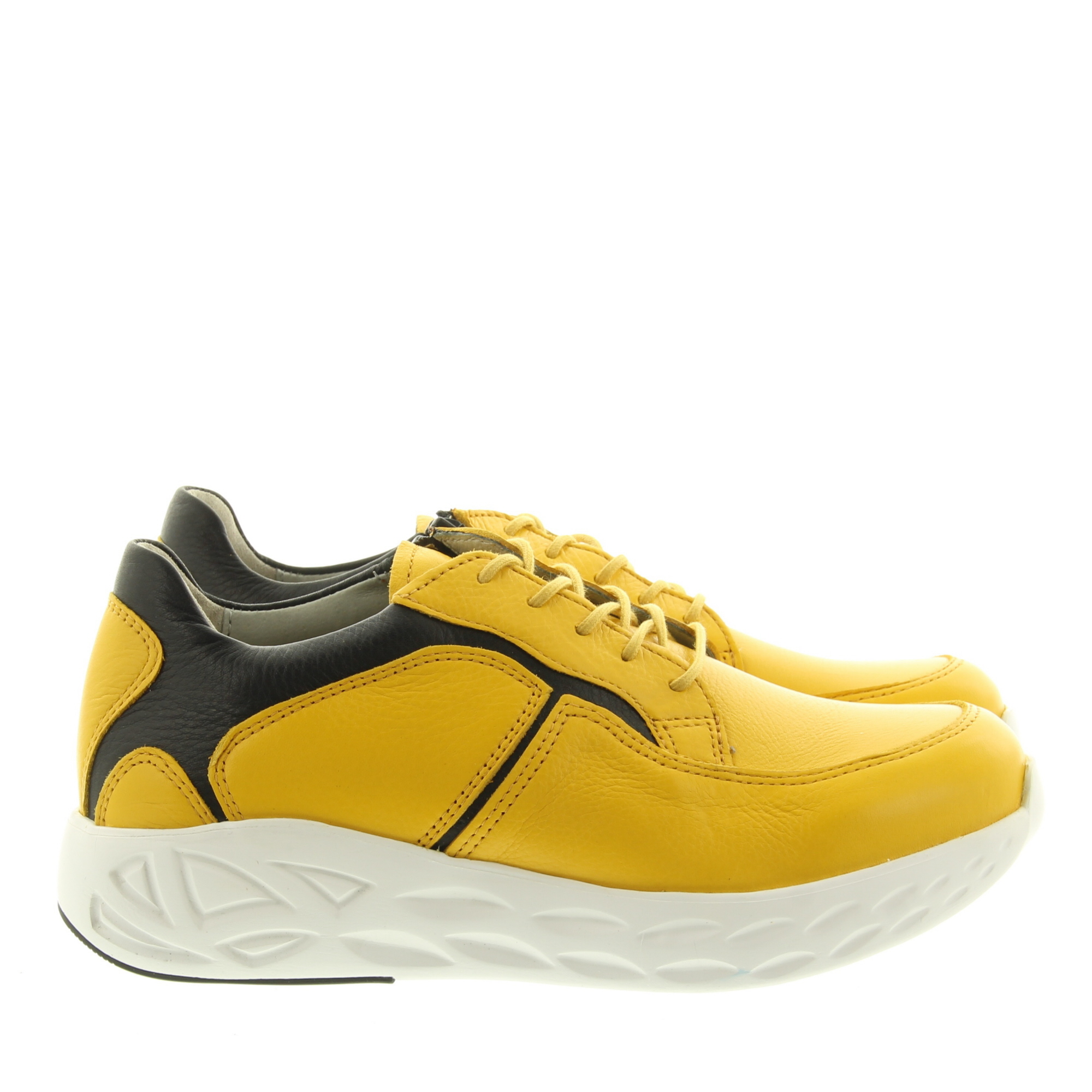 Wolky 0570024 Bounce Nappa leather 900 Yellow/black