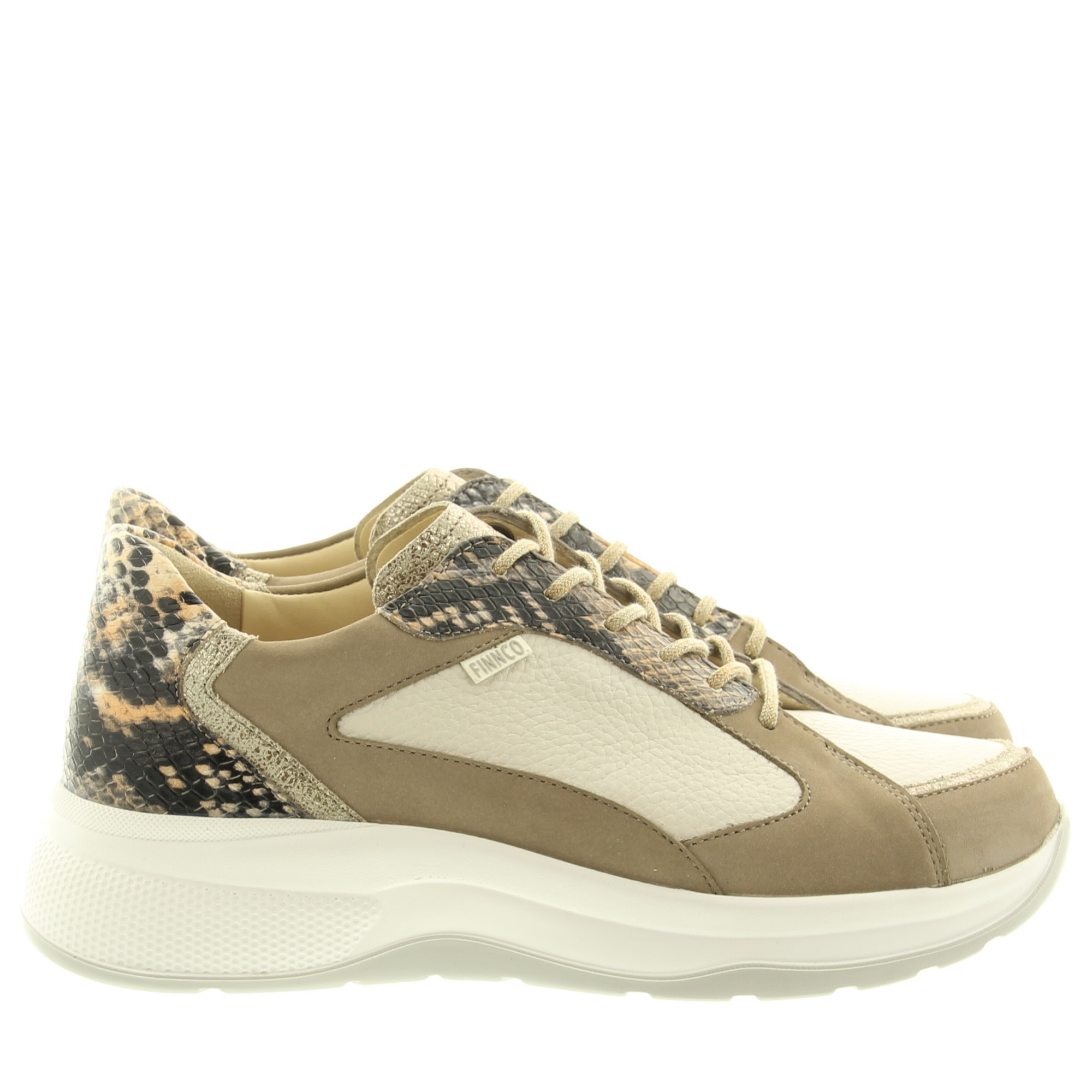 Finn Comfort Piccadilly 02780 Gravel Beige Multi Oro 902753