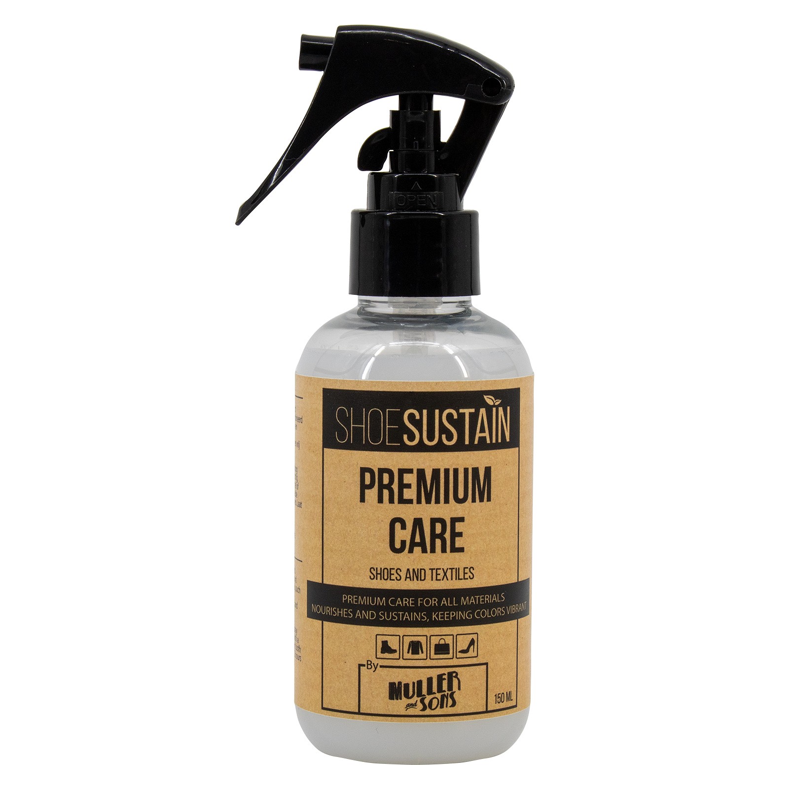 Shoesustain Premium Care 14150229 150 ml Shoes & Textiles