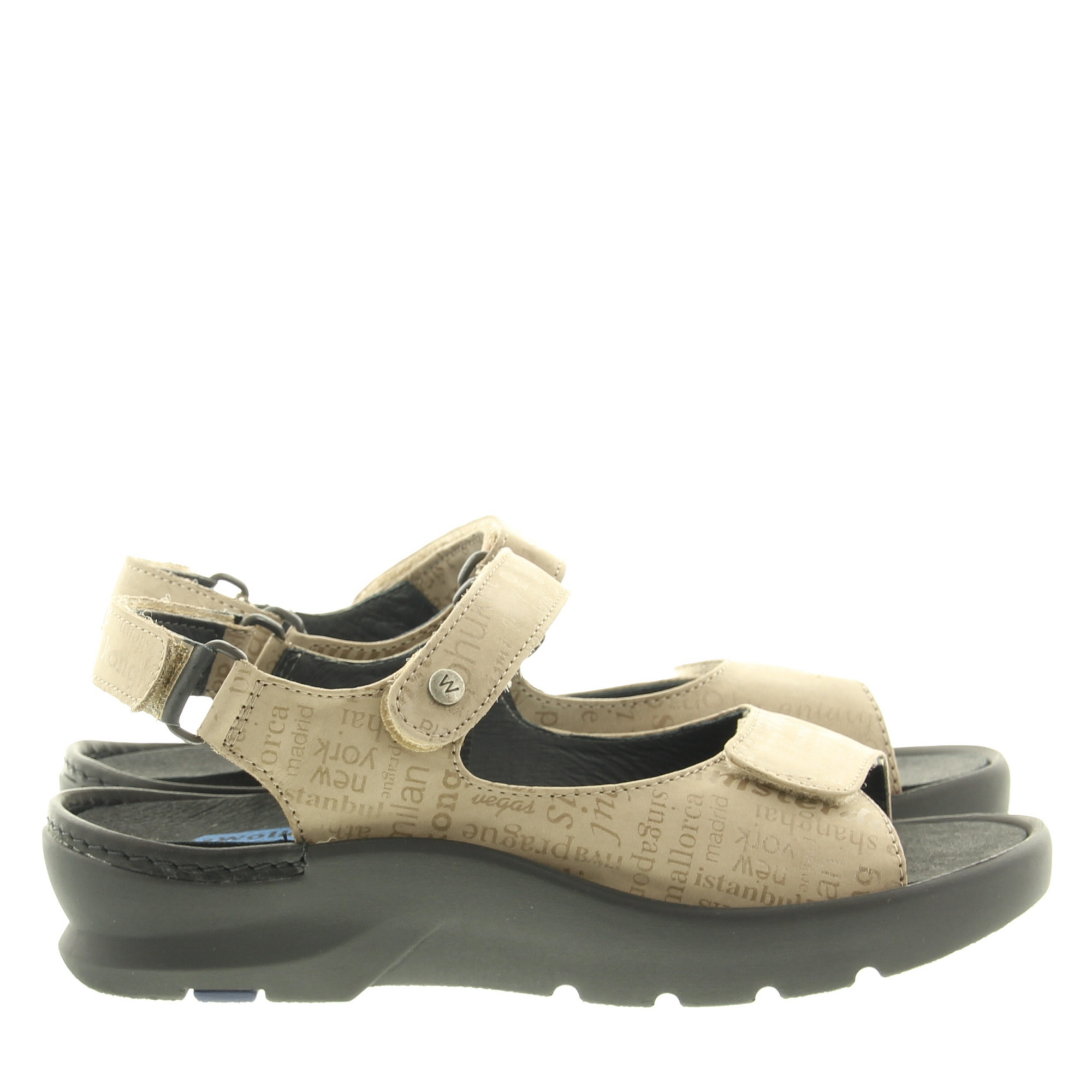 Wolky 0392714 Delft Letter nubuck 150 Taupe